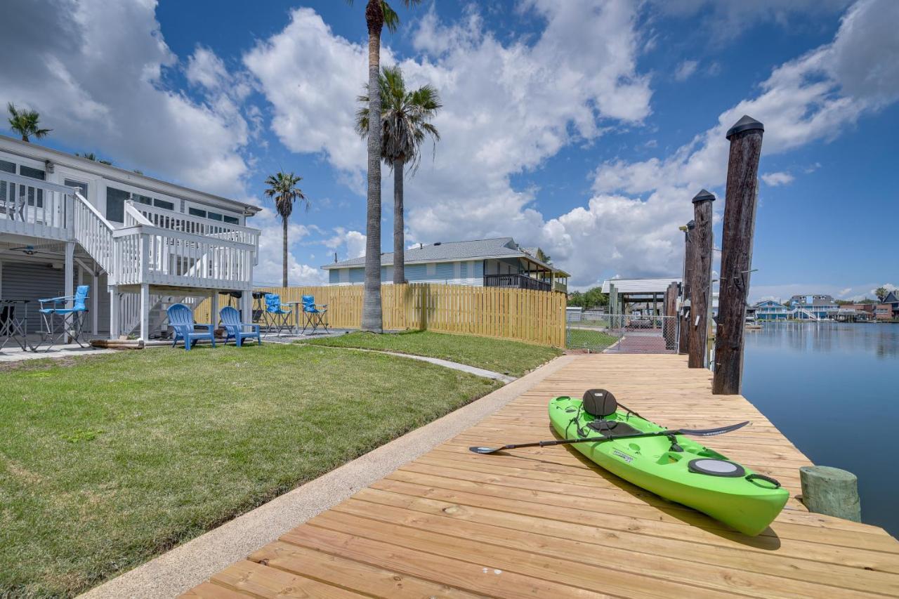 Waterfront Galveston Bay Retreat - 4 Mi To Beach! Kültér fotó